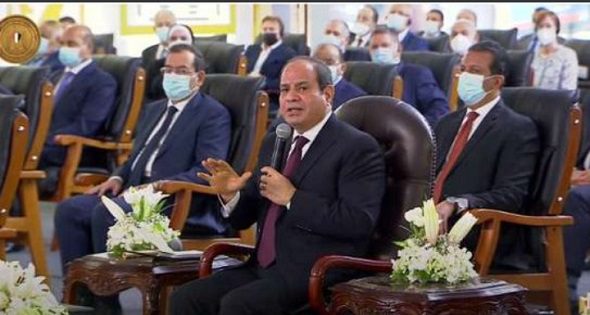 President Sisi opens via video conf. housing projects in new cities 1 - Egyptian Gazette Egyptian President Abdel Fattah El Sisi opened on Saturday via video conference a social housing project in the 15th of May City.