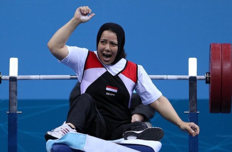 Egypt's Fatma Omar has won the silver medal at the 67kg weightlifting competition of the Tokyo 2020 Paralympic Games.