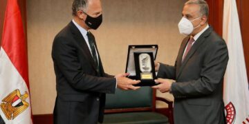 US Ambassador meets Sohag Governor, visits Abydos, the Red and White Monasteries