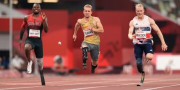 Germany’s Streng wins men’s 100m in Paralympic Games