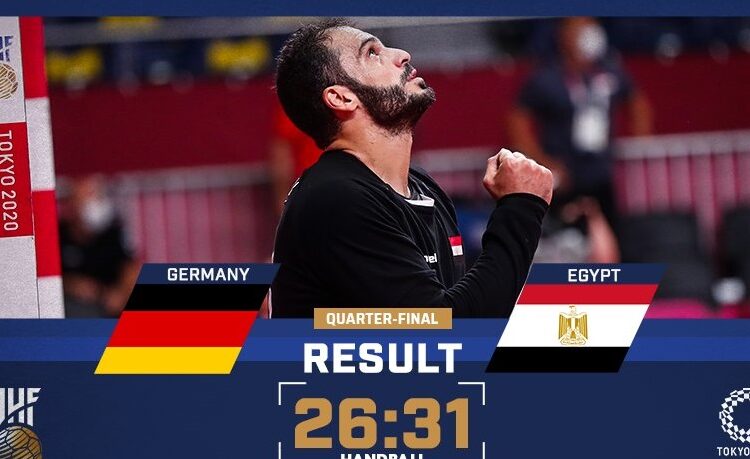 Egypt outclassed Germany 31-26 on Tuesday in the quarter-final to keep their hopes of a maiden Olympic gold medal alive.