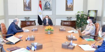 Sisi discusses expansion of desert
reclamation, quarries 1 - Egyptian Gazette Sisi discusses expansion of desert
reclamation, quarries