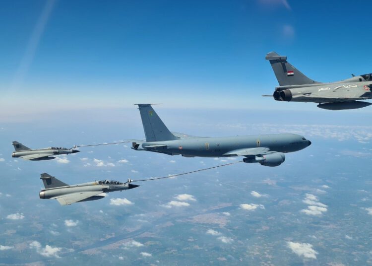 Egyptian, French air forces conduct joint drills 1 - Egyptian Gazette