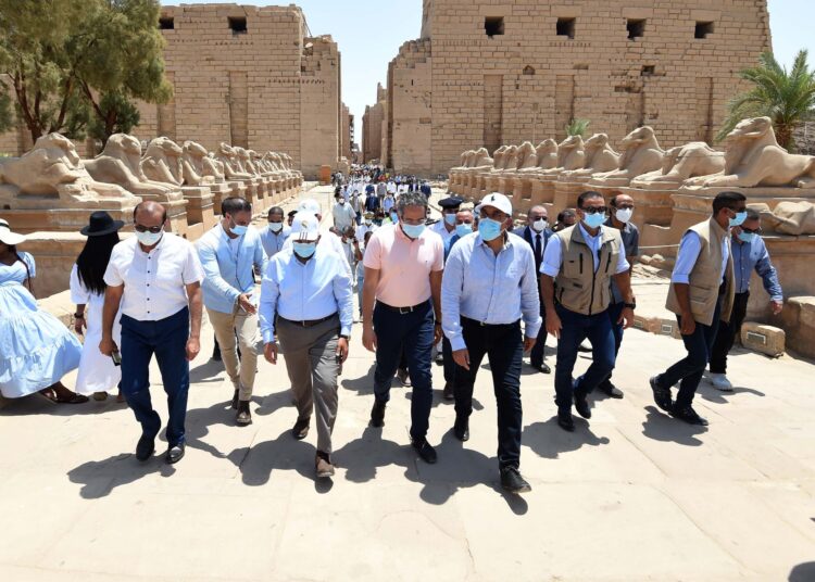 Presidential directives to restore civilised dimension of Luxor 1 - Egyptian Gazette