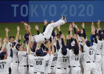 Olympics-Baseball: Japan wins 1st Olympic gold medal