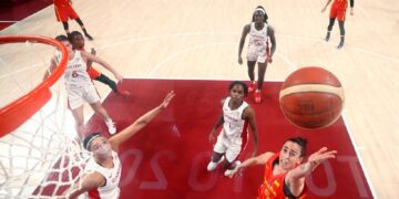 Olympics-Basketball: Spain women complete sweep