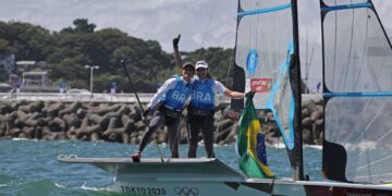 Olympics-Sailing: Britons bag 2 golds, Brazil wins women's 49er event 1 - Egyptian Gazette Olympics-Sailing: Britons bag 2 golds, Brazil wins women’s 49er event