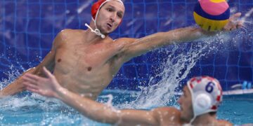 Olympics-Water polo: Croatia stuns Serbia