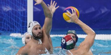 Olympics-Water polo: Greece reaches first-ever final
