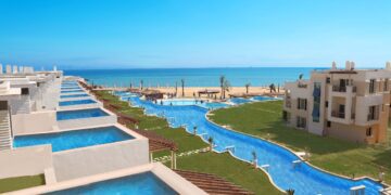 MG Developments: Construction of commercial mall in Blue Blue Sokhna Resort completed