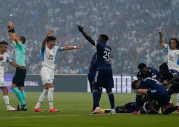 Bordeaux holds Marseille to 2-2 draw