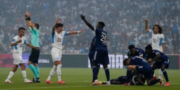 Bordeaux holds Marseille to 2-2 draw