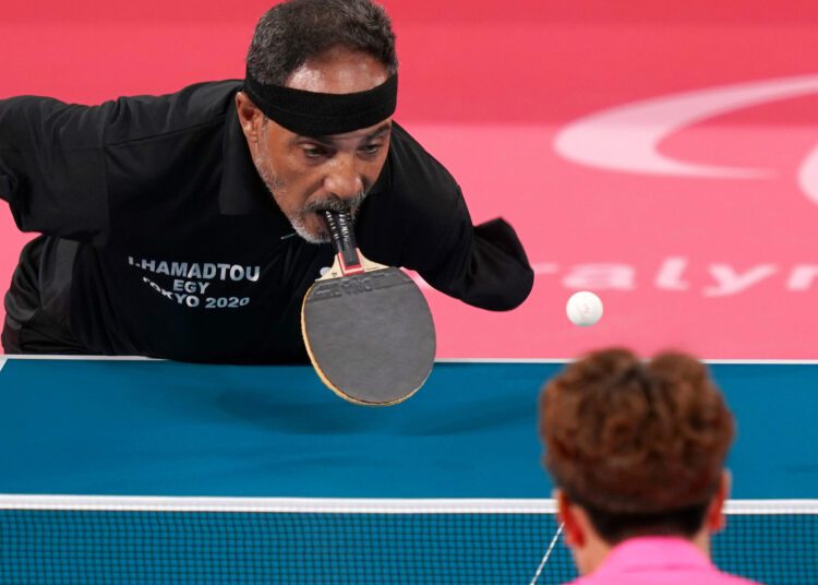 Sports minister hails Egyptian tennis champion outstanding performance in Tokyo Para Games 1 - Egyptian Gazette Ibrahim Hamadtou, is the 48-year-old Egyptian athlete with one of the most successful and impressive stories of the Paralympic Games that take place in Tokyo.