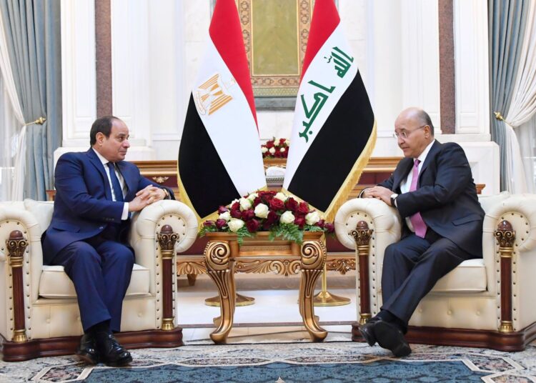 “Sisi's participation in Baghdad summit signalled Egypt’s firm support of Iraq” 2 - Egyptian Gazette “Sisi's participation in Baghdad summit signalled Egypt’s firm support of Iraq” 1 - Egyptian Gazette