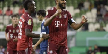 Bayern Munich put 12 past minnows Bremer in German Cup