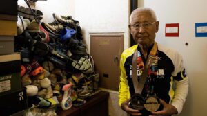 In Japan, world’s oldest Ironman seeks Olympic tips 2 - Egyptian Gazette