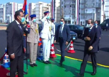 President Sisi inspects housing units in Badr City
