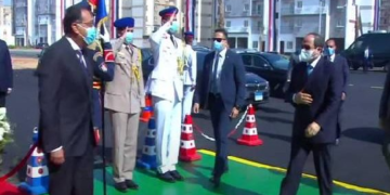 President Sisi inspects housing units in Badr City