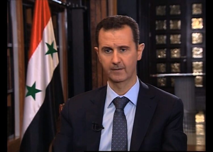 Syrian President Bashar al Assad