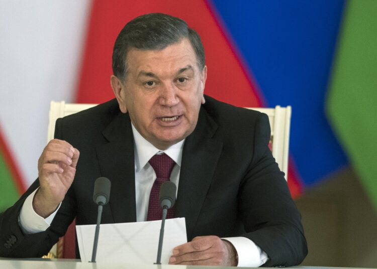 President Shavkat Mirziyoyev