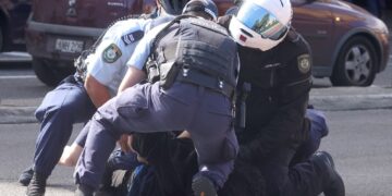 Hundreds arrested in Australia protests as country posts worst Covid rise