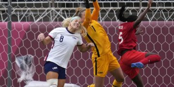 Olympics-Women's Soccer: Canada upsets US 1 - Egyptian Gazette Olympics-Women’s Soccer: Canada upsets US