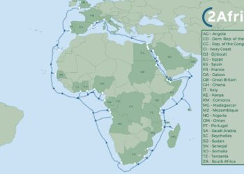 New branches for 2Africa subsea cable system