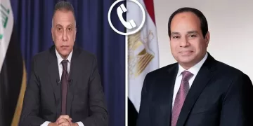 Sisi, Kadhimi discuss bilateral ties, regional issues