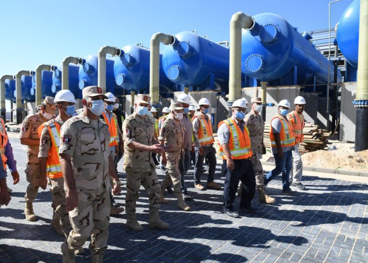 Chief of Staff inspect troops in N. Sinai 2 - Egyptian Gazette Chief of Staff inspect troops in N. Sinai 1 - Egyptian Gazette