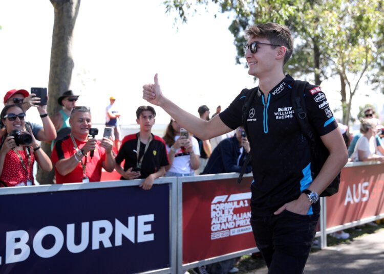 George Russell joins Mercedes as Lewis Hamilton's team mate next year.