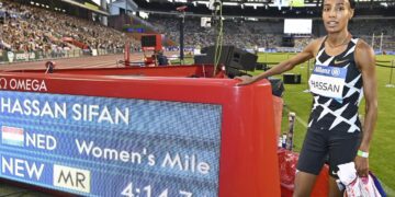 Hassan runs 5th-fastest mile ever at Van Damme meet
