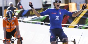 Italian rider Balsamo upsets Dutch at cycling worlds