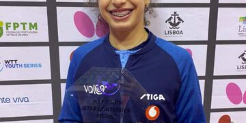 Egypt’s Hana Gouda clinches gold of Portugal U-15 Table Tennis Championship