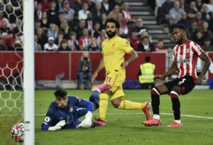 Salah gets 100th EPL goal but Liverpool held 3-3 at Brentford 2 - Egyptian Gazette