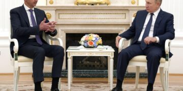 Putin meets Assad, takes swipe at US, Turkish forces in Syria 1 - Egyptian Gazette Putin meets Assad, takes swipe at US, Turkish forces in Syria