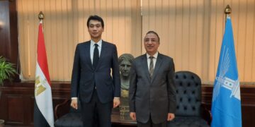 South Korean envoy visits Alexandria