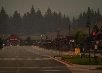 Evacuations lifted for thousands in Tahoe as wildfire stalls