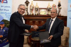 Damen and Alexandria Water Company sign a partnership contract 4 - Egyptian Gazette Damen and Alexandria Water Company sign a partnership contract 3 - Egyptian Gazette