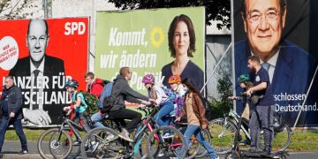 Candidates clash in last TV debate before German election 1 - Egyptian Gazette Candidates clash in last TV debate before German election