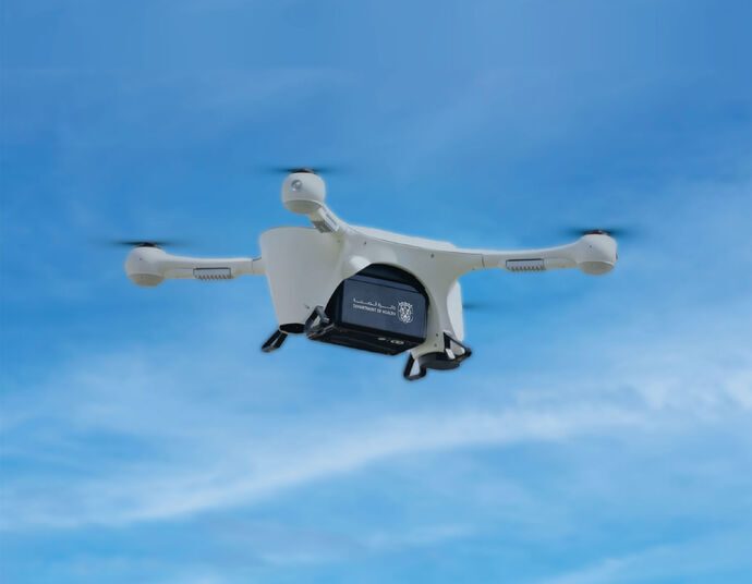 Abu Dhabi to Use Drone for Medical Supply Transfer ,Delivery 1 - Egyptian Gazette