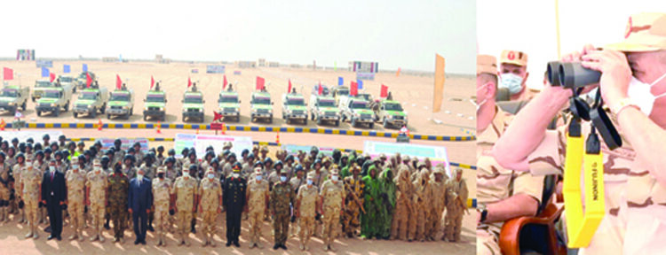 Defence Min. attends 3rd Army live ammunition drill 1 - Egyptian Gazette