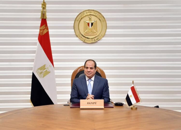 Sisi affirms Egypt’s endeavours to reach balanced, legally-binding agreement on GERD file 1 - Egyptian Gazette