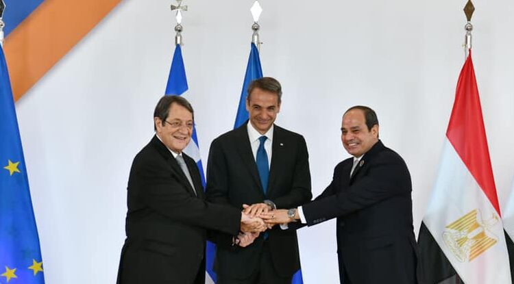 Update: Sisi lauds progress in tripartite co-operation mechanism with Cyprus, Greece 1 - Egyptian Gazette