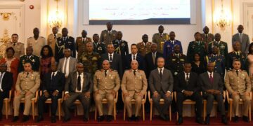 Armed Forces celebrates graduation of 67 students from African countries 1 - Egyptian Gazette Armed Forces celebrates graduation of 67 students from African countries