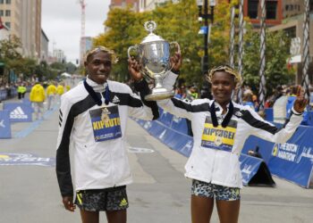 Kenya dominates Boston Marathon