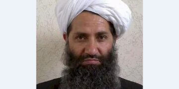 Taliban supreme leader makes first public appearance