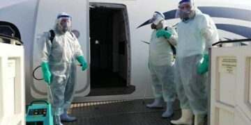 Airports maintain sanitisation campaigns against coronavirus 1 - Egyptian Gazette Airports maintain sanitisation campaigns against coronavirus