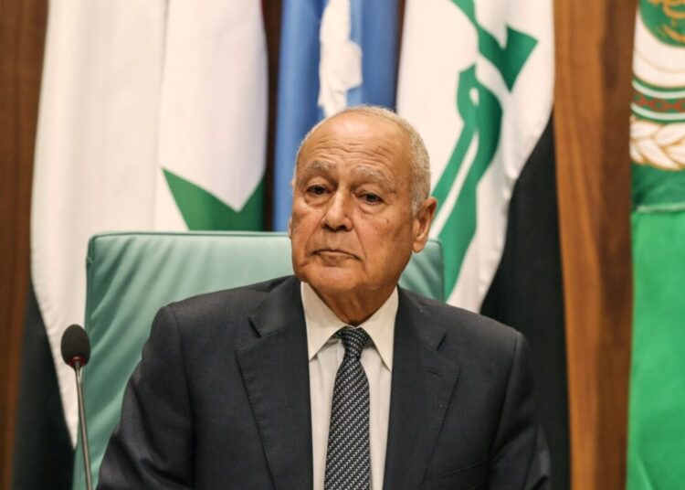 Arab League Secretary General Ahmed Abul Gheit