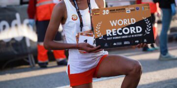 Gidey breaks women’s half marathon world record