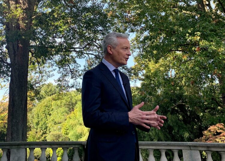 French finance minister urges US to end trade acrimony with Europe 1 - Egyptian Gazette French Finance Minister Bruno Le Maire in an interview with AFP urged Washington to resolve the trade conflicts with its European partners, notably over steel and aluminum.